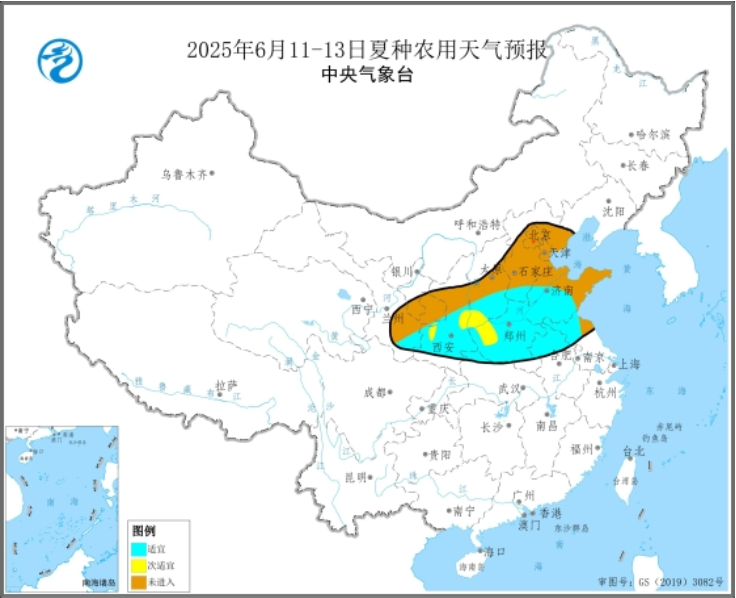 麦收区天气晴好利于收获 但部分地区墒情持续偏差需造墒(🏧)播种